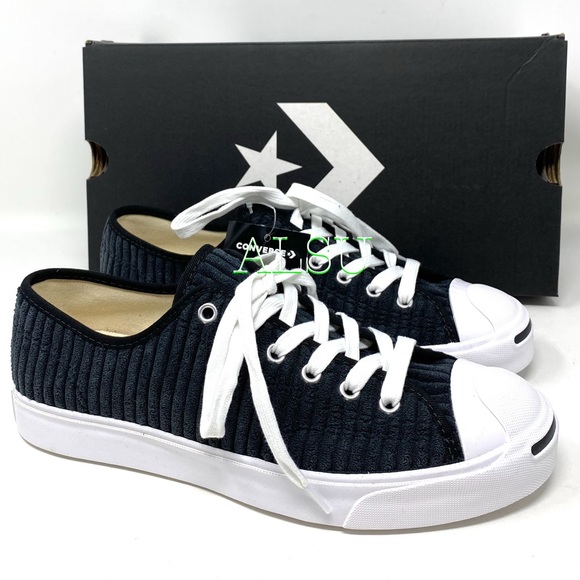 Converse Jack Purcell Low Velvet Black Men Sneaker